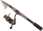 plusinno telescopic spinning rod 1m
